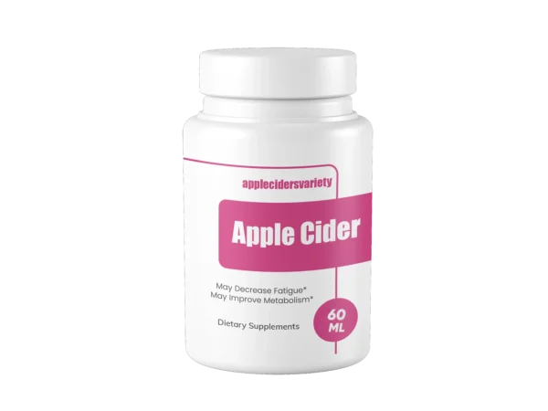 Bottle of 12x Apple Cider Bottle 60ML