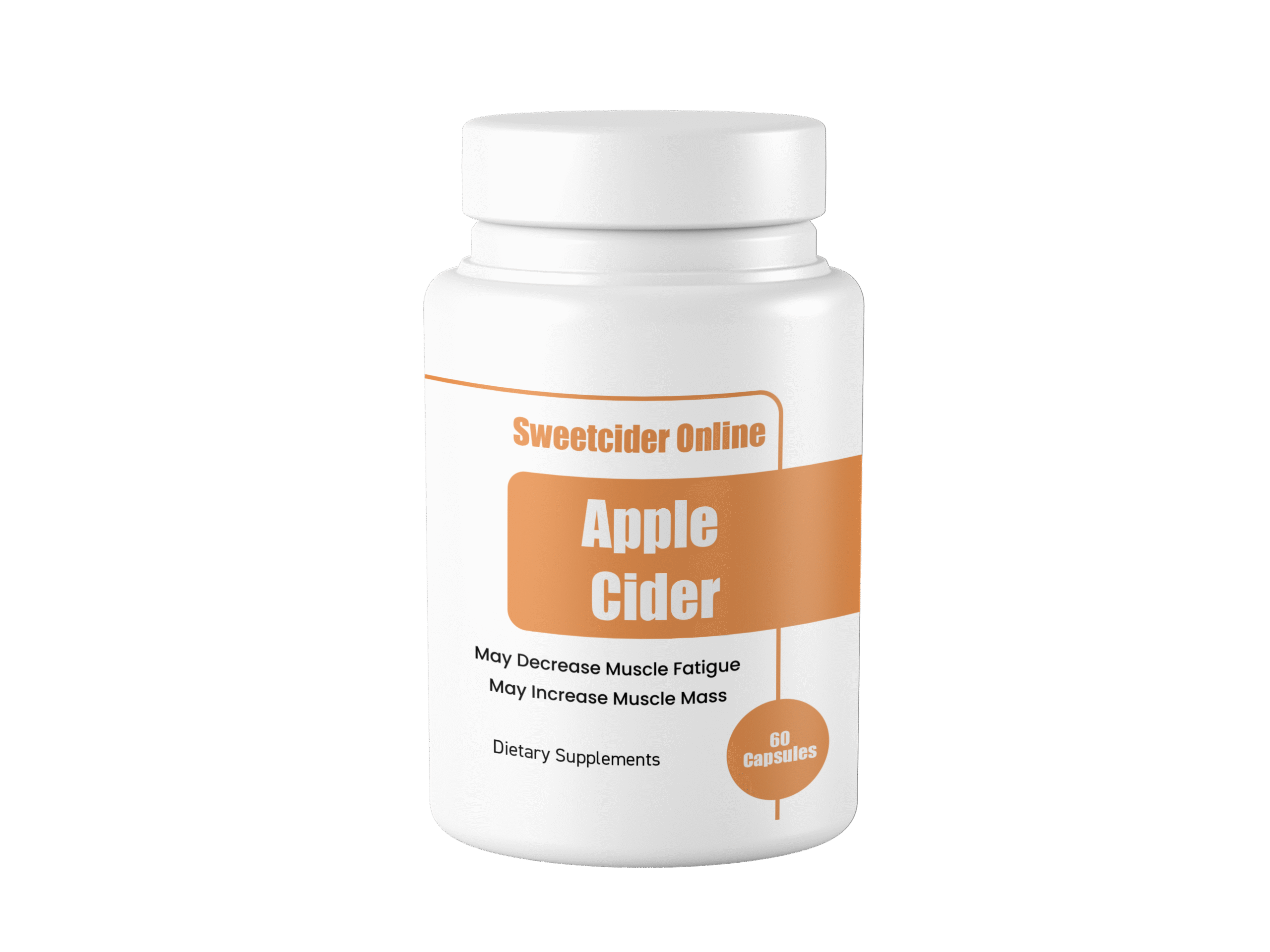 Bottle of 2x Apple Cider Bottle 60ML
